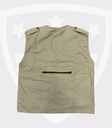 Multi Pocket Vest w/ Buttons and Back Pocket