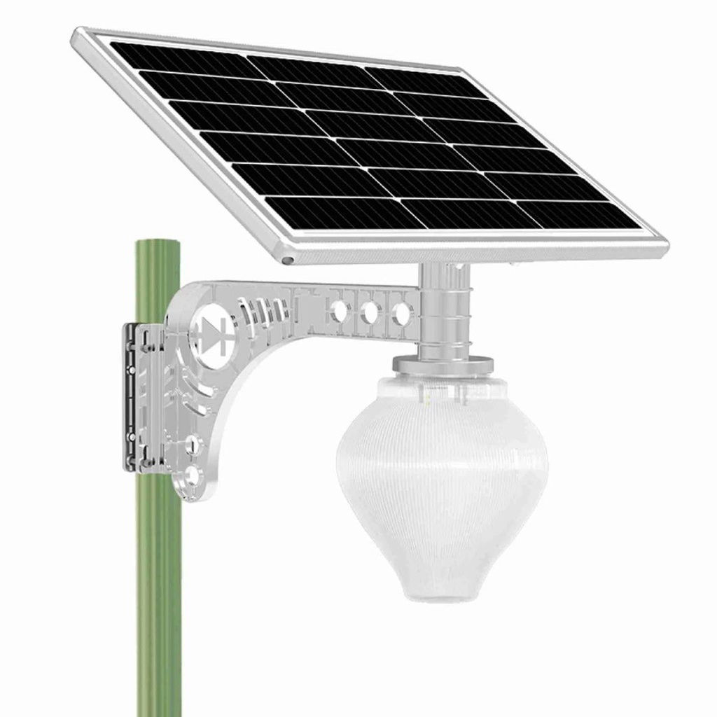 Solar Peach Garden Light