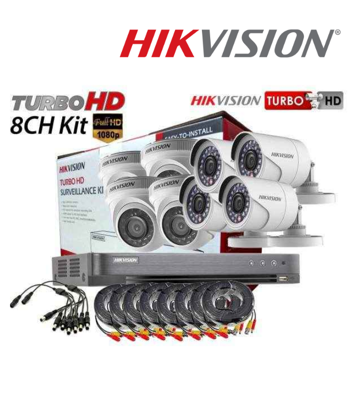 HikVision 8 Cam Kit 5MP