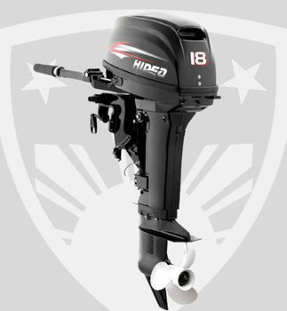 [HD18FHS] Hidea Outboard Motor 18HP | HD18F | 2 Stroke (Short Shaft, Pull Start)