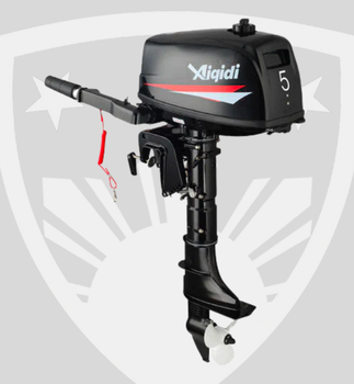 [AQD-T5HP-2S-TC-PS-S] Aiqidi Outboard Motor 5hp | T5HP | 2 Stroke (Short Shaft)