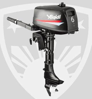 [AQD-T6HP-2S-TC-PS-S] Aiqidi Outboard Motor 6hp | T6HP | 2 Stroke (Short Shaft)