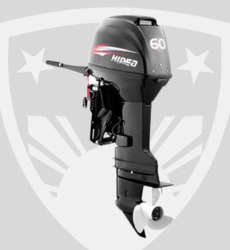 [HD60FHL] Hidea Outboard Motor 60HP | HD60F | 2 Stroke | Long Shaft (Tiller Control Type)