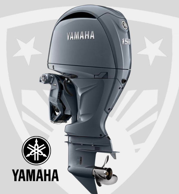 150HP YAMAHA OUTBOARD MOTOR – ELECTRIC START, FOUR-STROKE, EXTRA LONG SHAFT 25&quot;