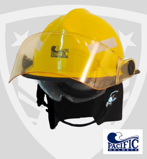 Pacific Fire Helmet F6 Series NFPA Daisy Yellow