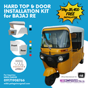 Bajaj Hard Tops and Doors Made of Fiberglass